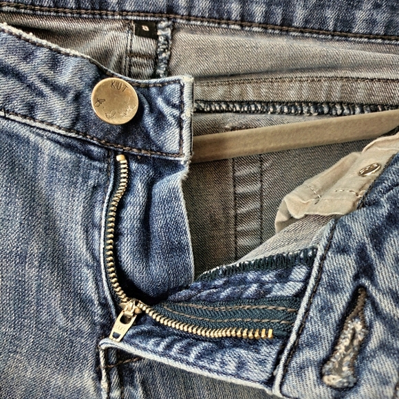 Kut From The Kloth Womens Skinny Light Wash Stretch Jeans Size 8 KP560MD6SF - Picture 5 of 8